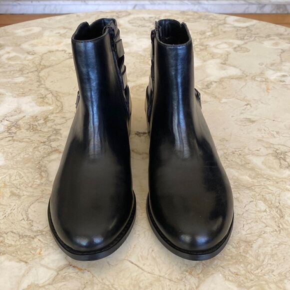 Carlos by Carlos Santana “Mona” Harness Faux Leather Booties - Picture 2 of 13